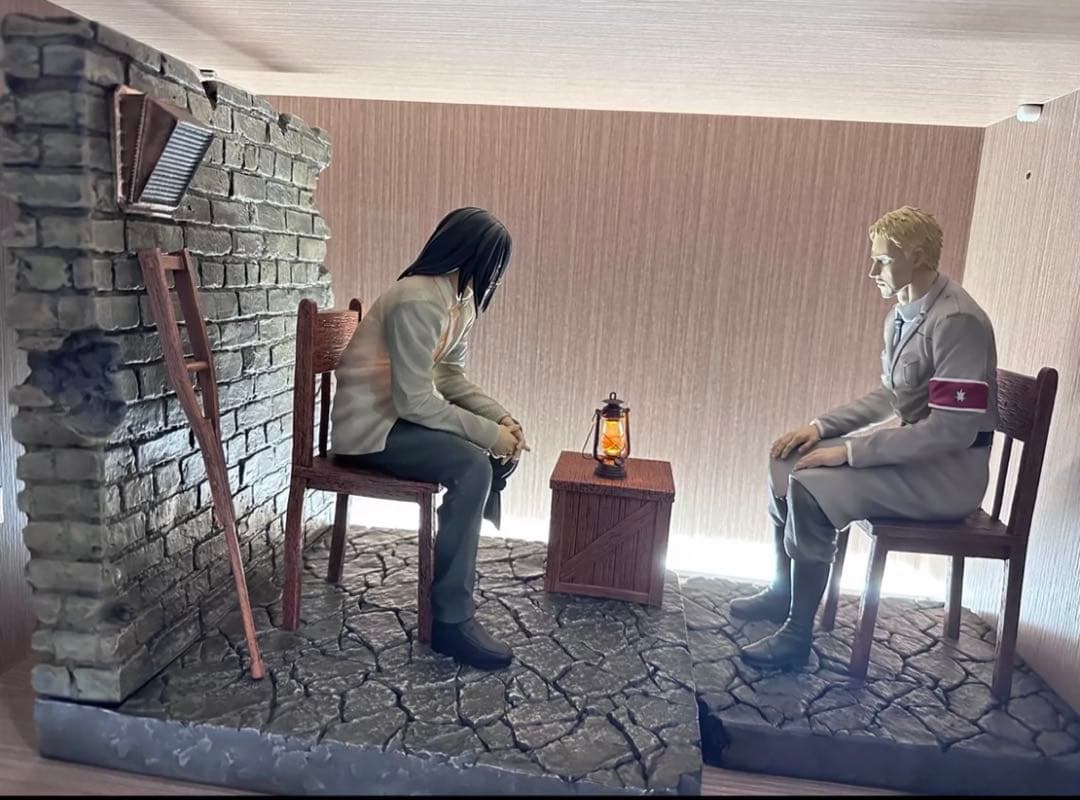 進撃の巨人 エレン・イェーガー ガレージキット ガレキ スタチュー①⑤