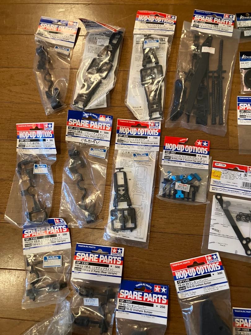 タミヤ他　タイヤホイール他パーツ多数