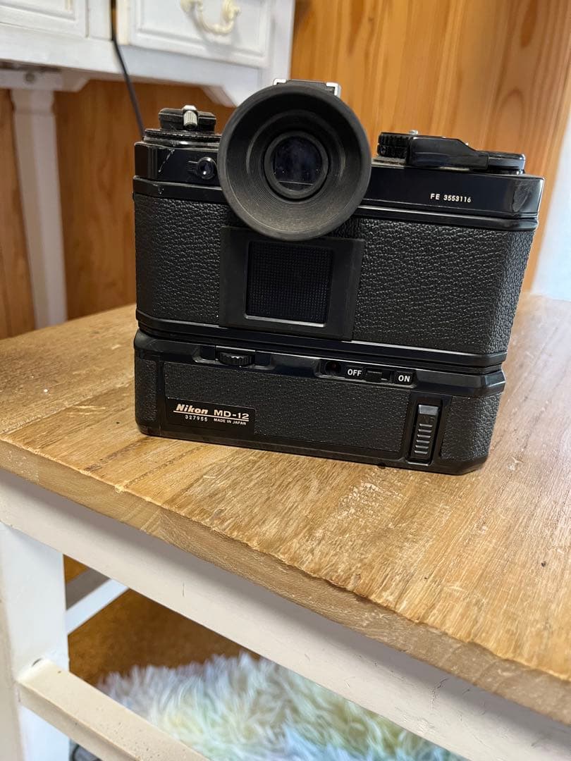Nikon フィルムカメラ MD-12 バッテリーグリップ付き