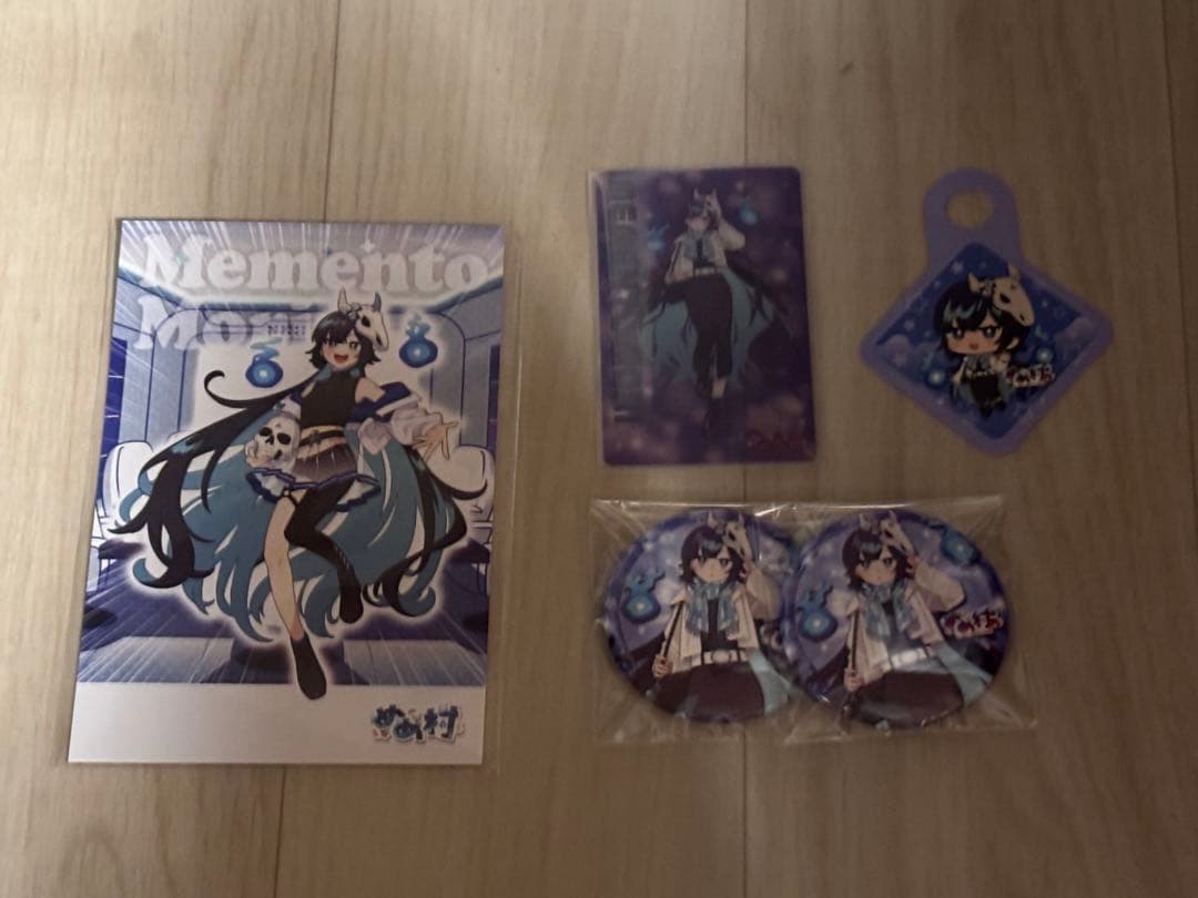 めめんともり　まとめ売り　クリアカード　缶バッジ　ポストカード