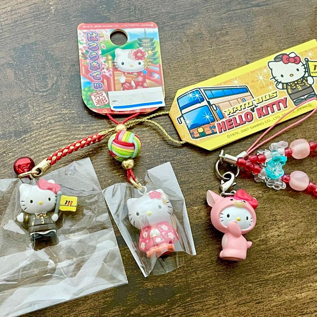 ★ご当地キティ★ハローキティ ストラップ 根付け おまとめ
