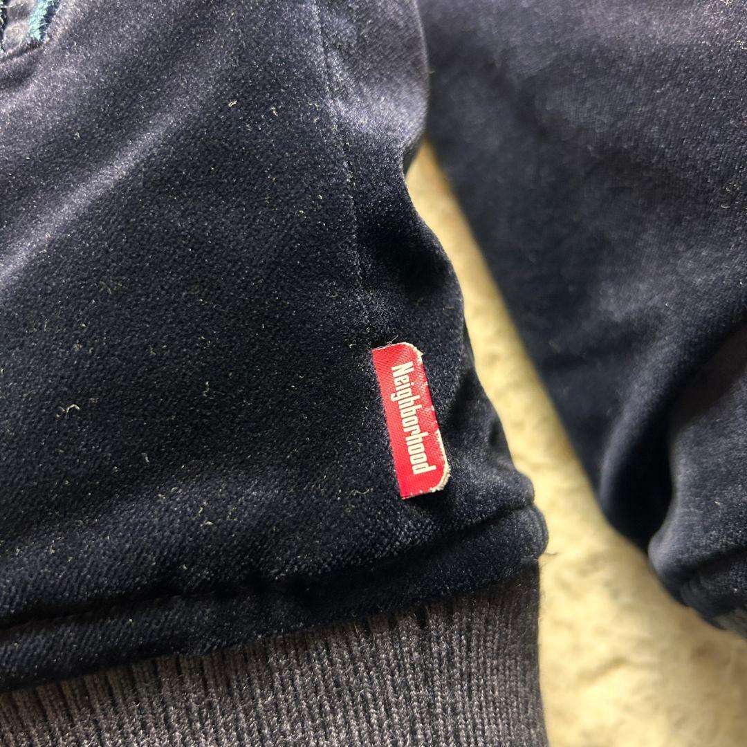 Neighborhood ベロア 刺繍 リバーシブル スーベニア ジャケット