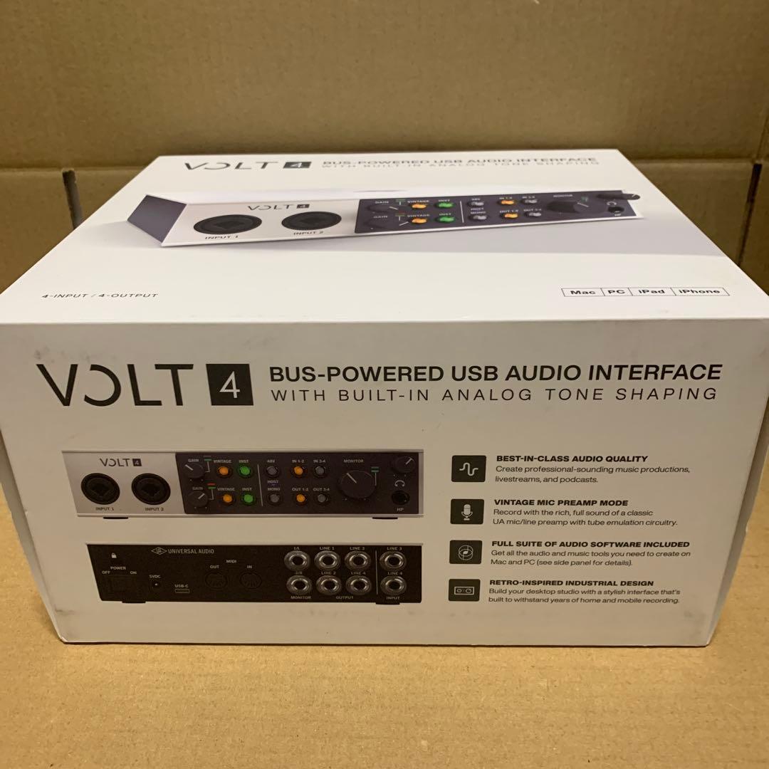 新品未開封　UA Volt 4 USB Audio Interface