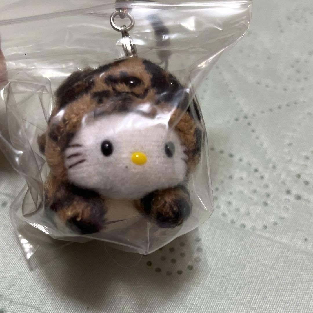 Hello kitty ストラップ(被り物キティ クリーナーストラップ)3個