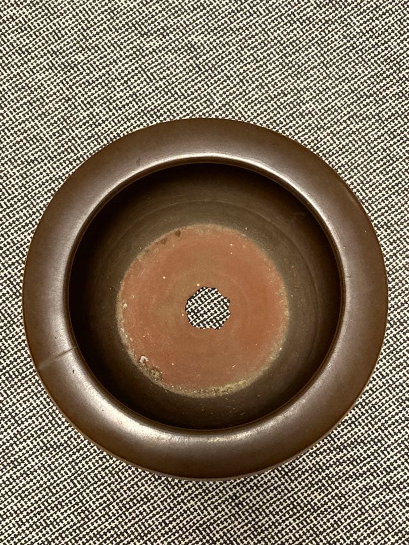 火鉢 陶器 骨董 昭和レトロ アンティーク 古道具 古民具 植木鉢 鉢カバー