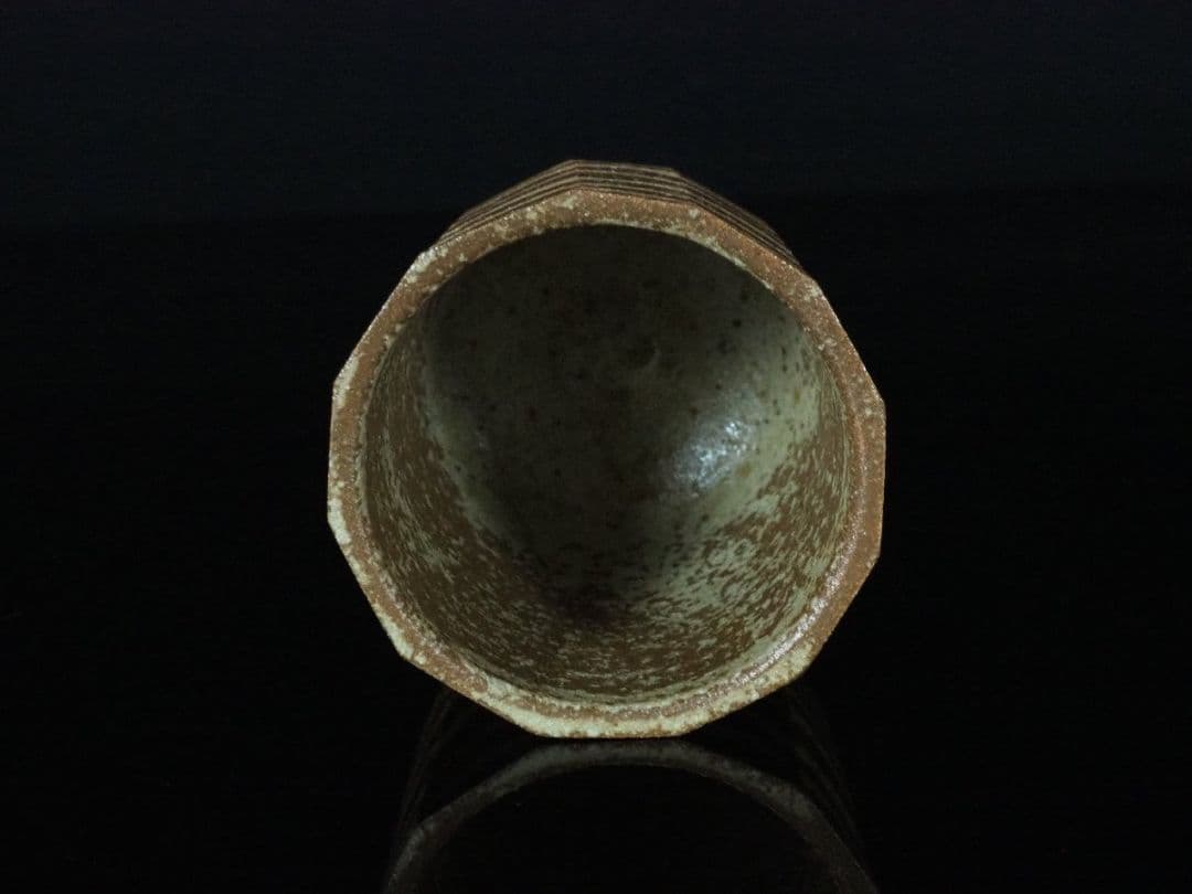 【真作 人気紋様】　ゲルトクナッパー（Gerd Knapper）　波紋様（湯呑）