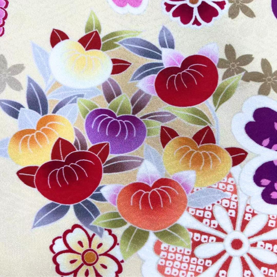 ≪早い者勝ち≫【美品】 振袖セット 成人式 正絹 古典柄 振袖 黄色 S91 ●