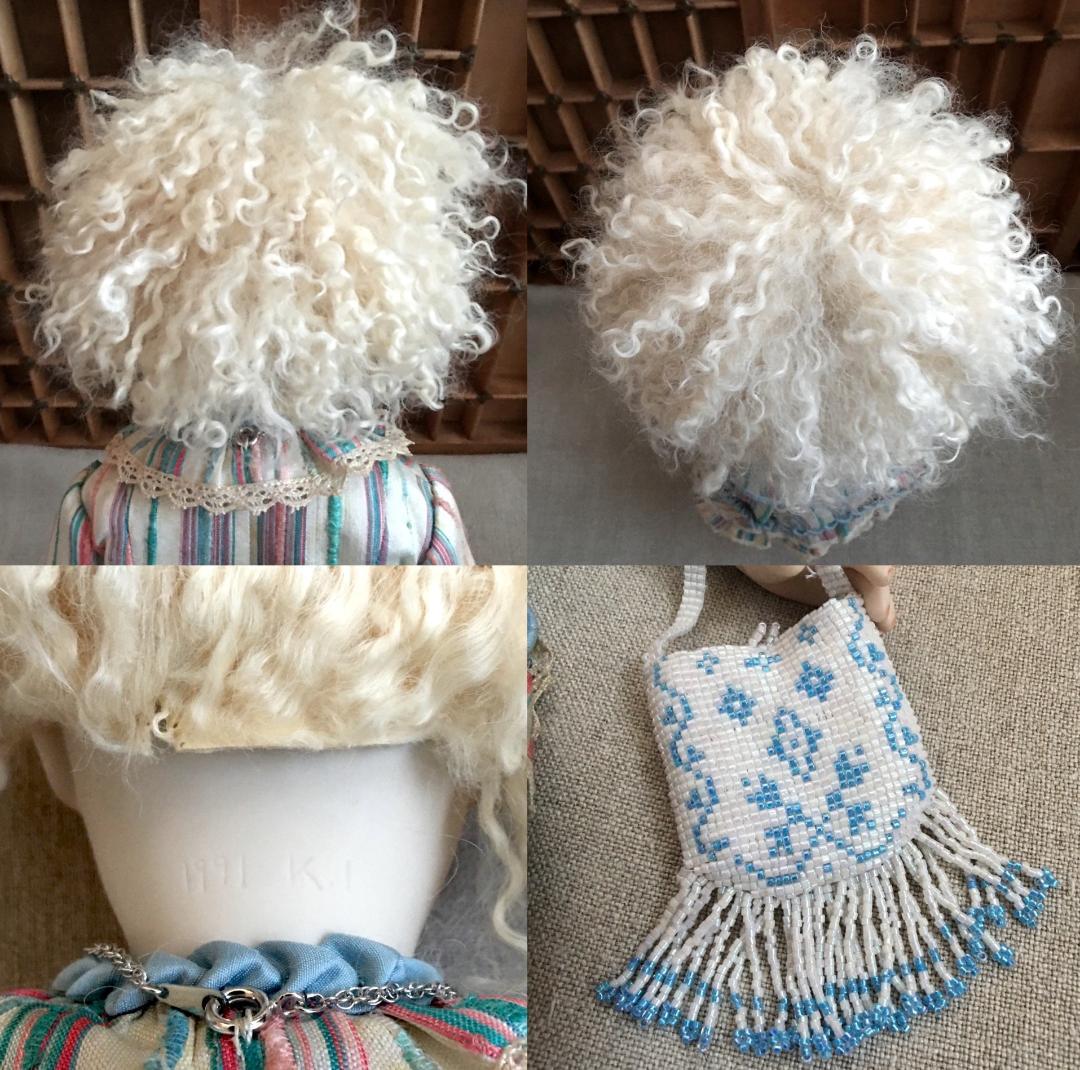 ビスクドール (1118-43br) サイズ 約43cm 作家様モノです。