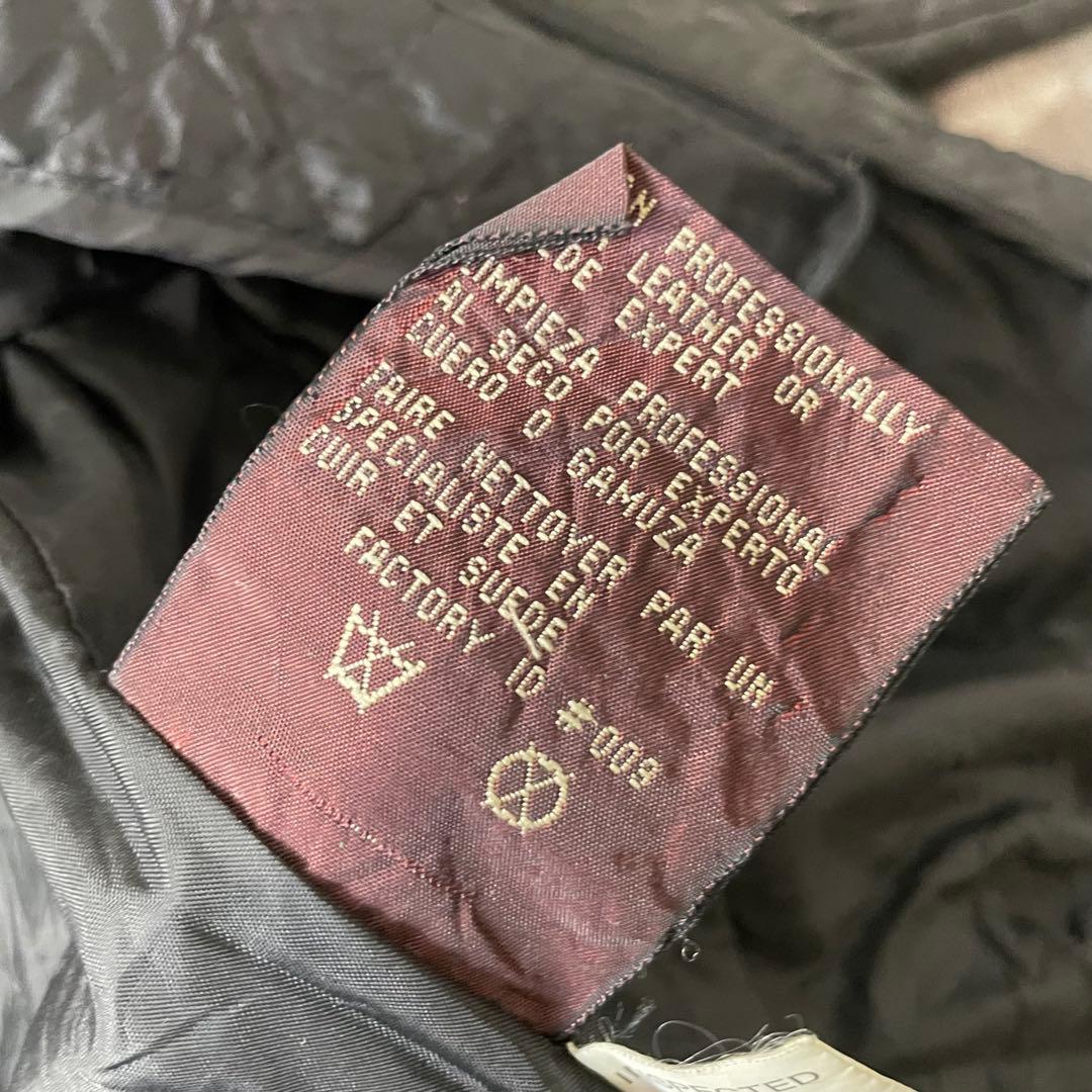 vintage 本革 American オールドレザージャケット ブラック L