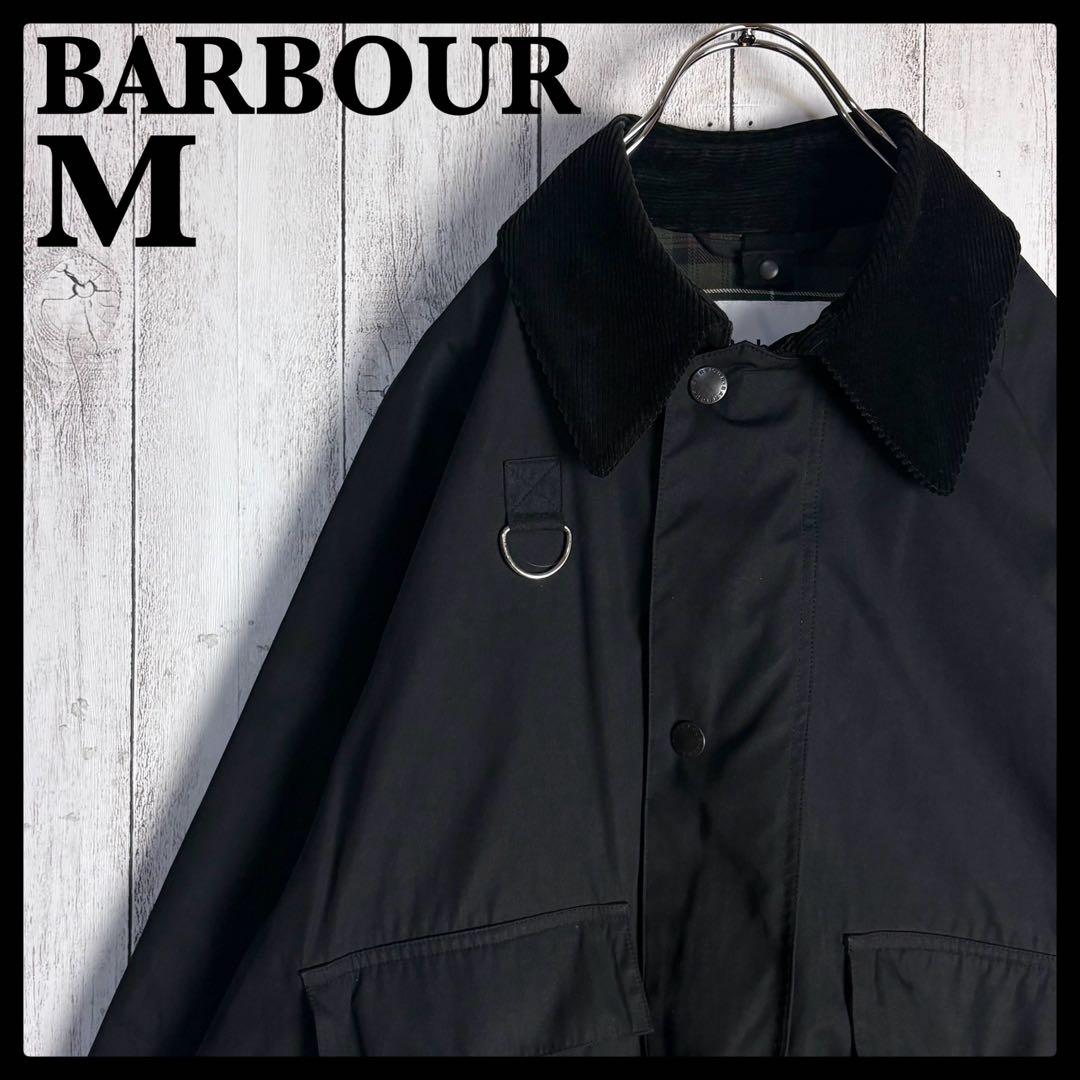 【美品】バブアー☆襟切替ジャケット 裏地チェック ユナイテッドアローズ別注