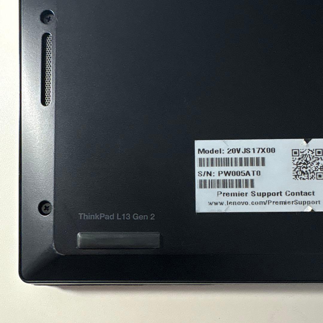 訳ありLenovoThinkPad L13 ⭐️corei7／16GB／512GB