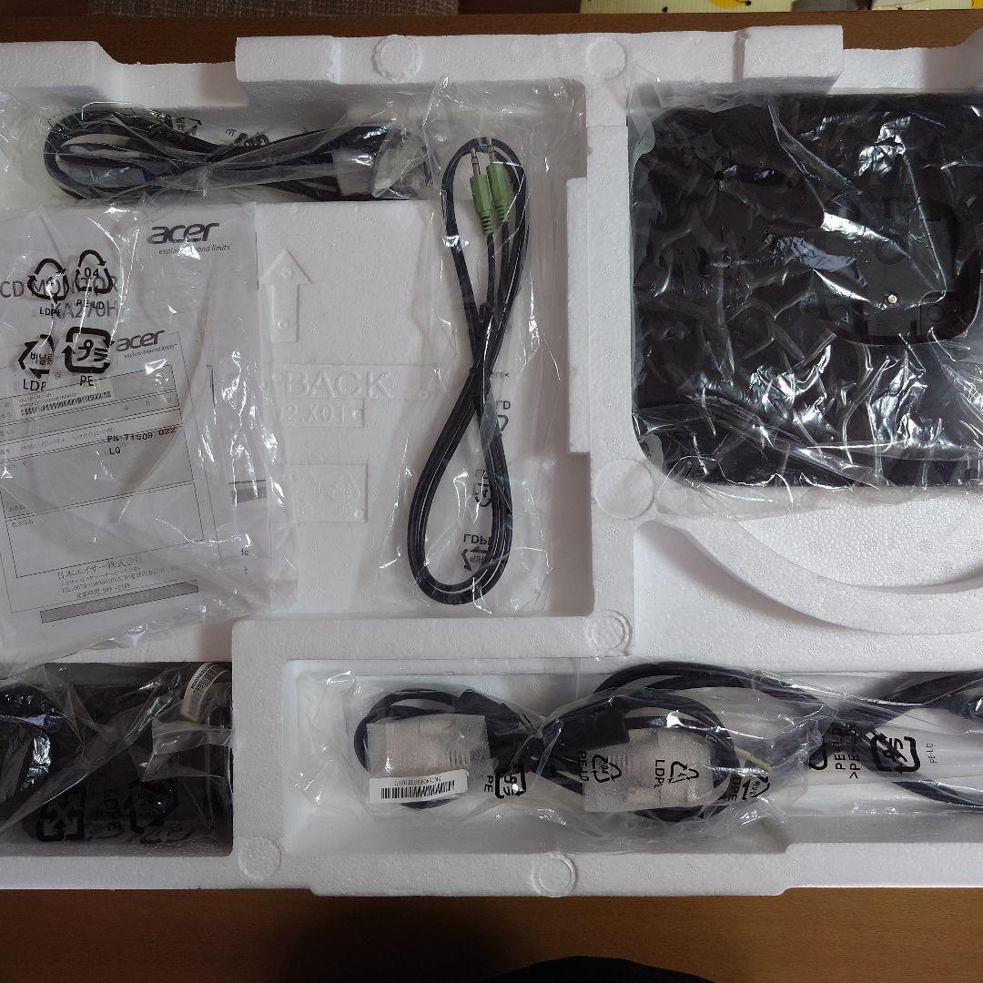 Acer モニター AlphaLine 27インチ KA270HAbmidx