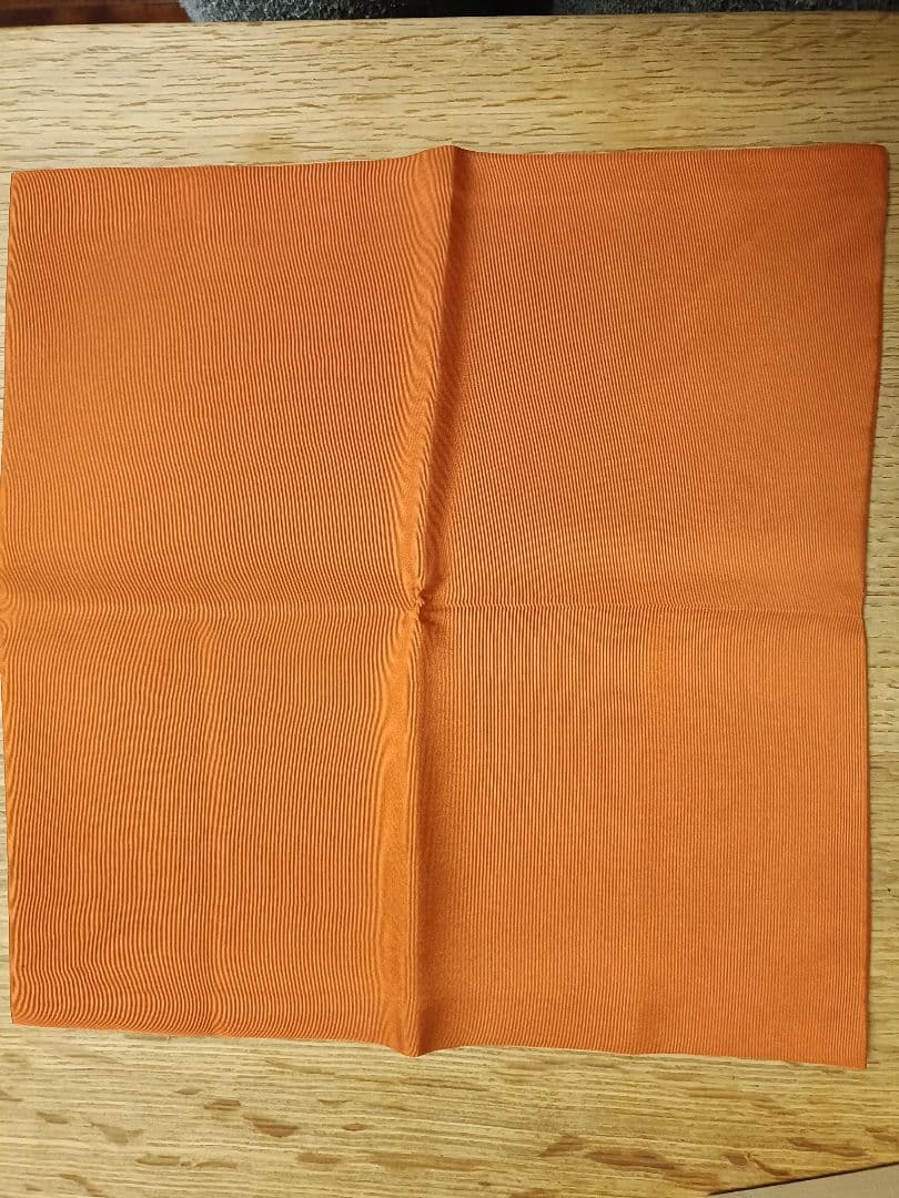 18　北村徳齋　塩瀬帛紗　茶道具用帛紗　ローズ