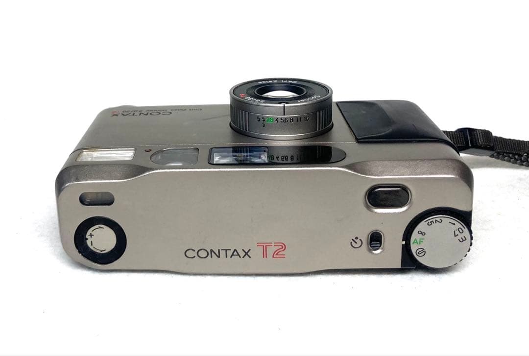 【完動品】CONTAX T2 Sonnar 2.8/38 T* チタンクローム