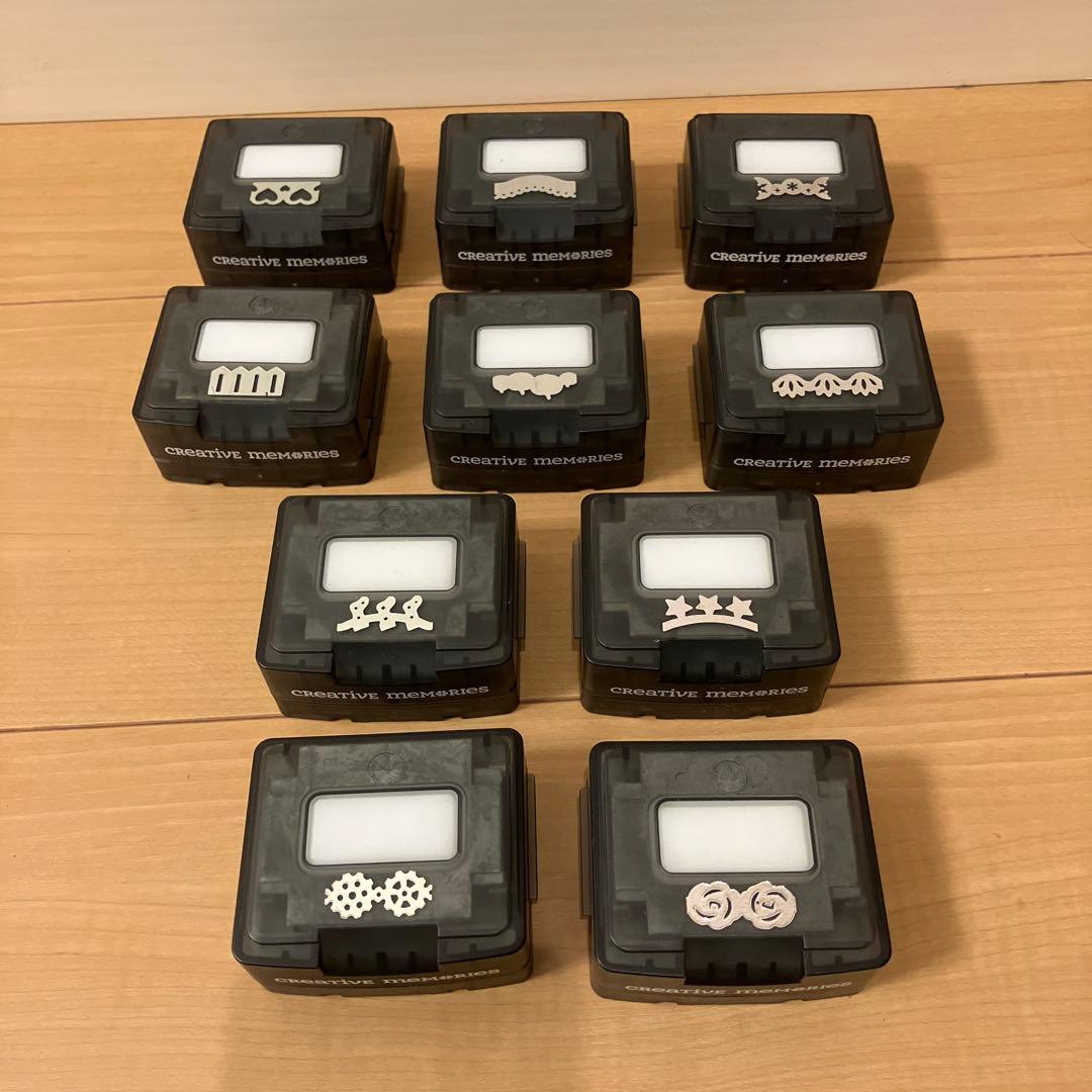 Creative Memories スクラップブッキング用パンチ 10個セット