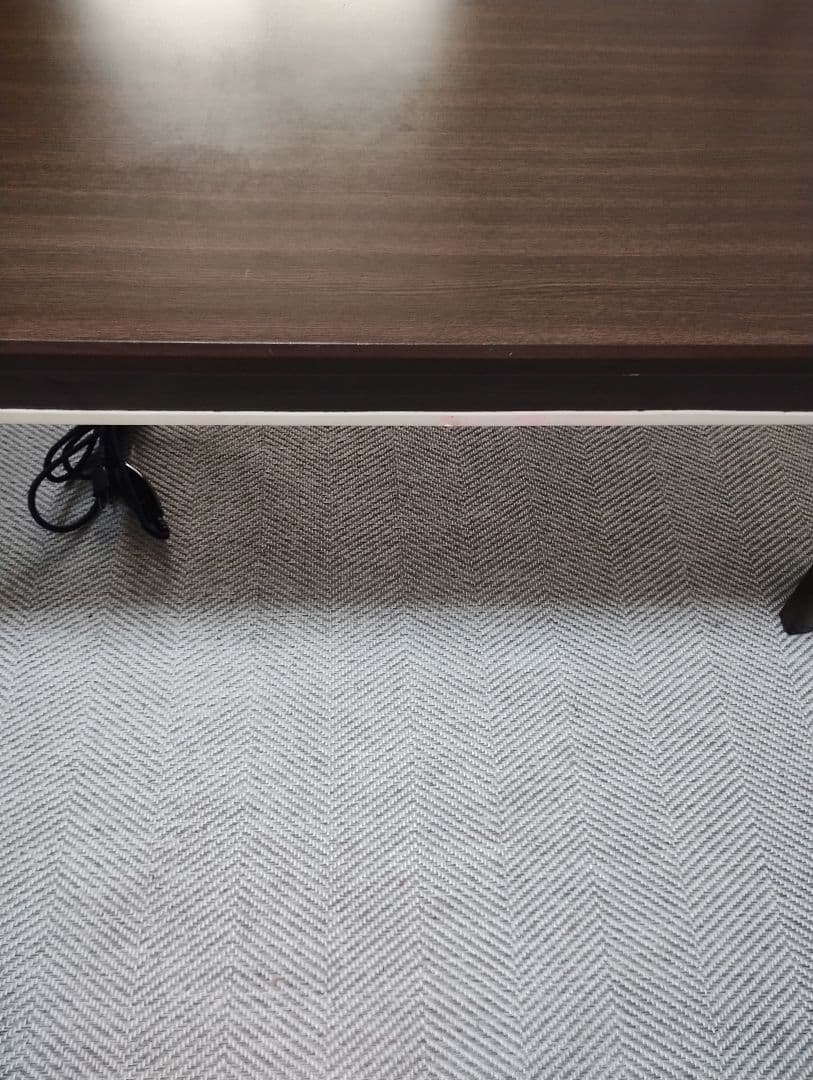 KIRA【値下げ中】木製ダークブラウン長方形こたつ　ニトリ