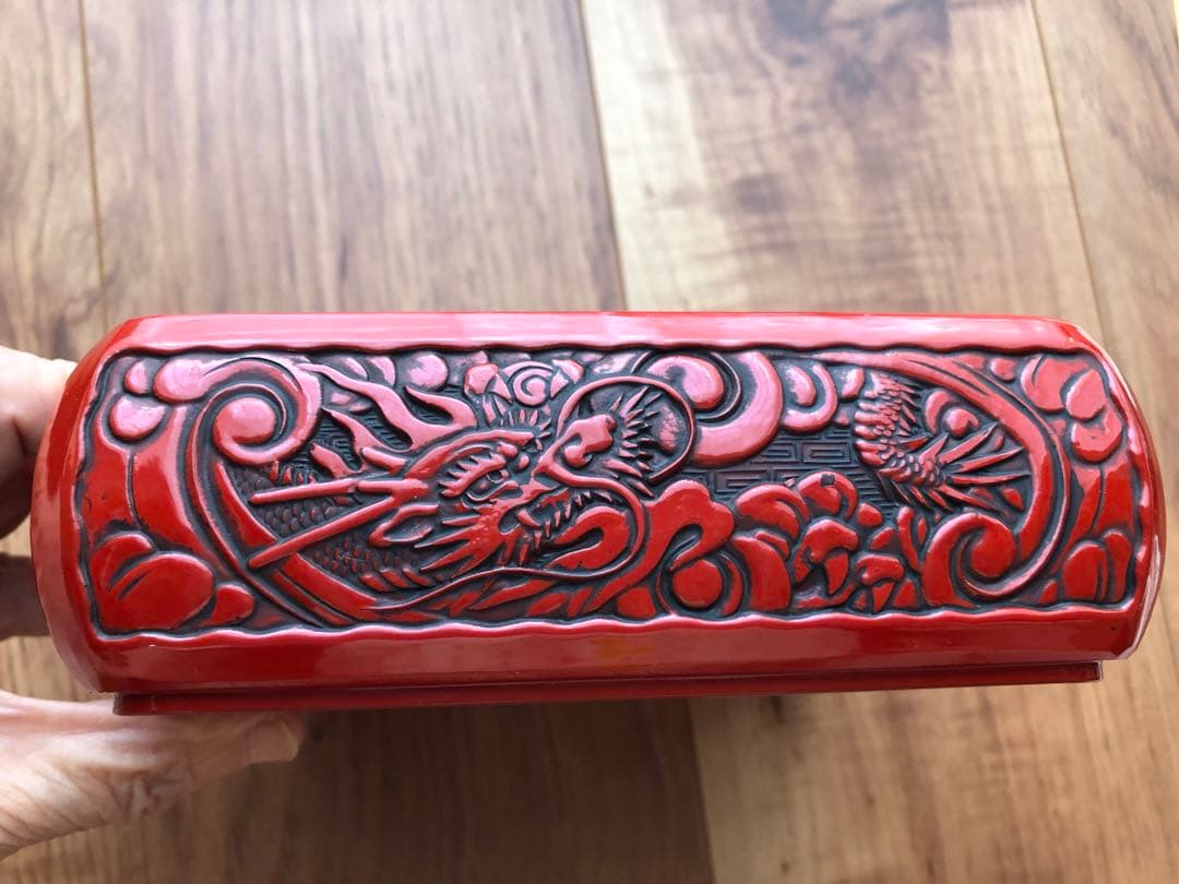 仙台　堆朱　お重