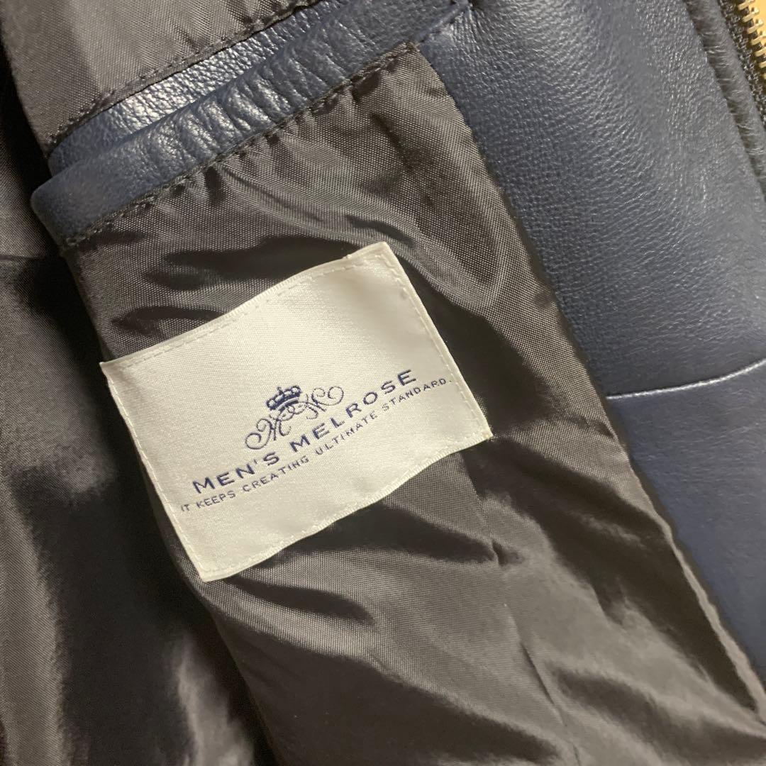 メンズメルローズ　シングル　革ジャン　値下げしました