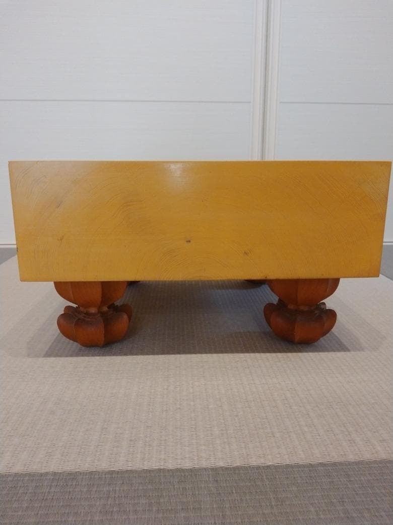 本榧足付碁盤 碁石 碁笥箱 碁盤用桐箱（値下げしました）