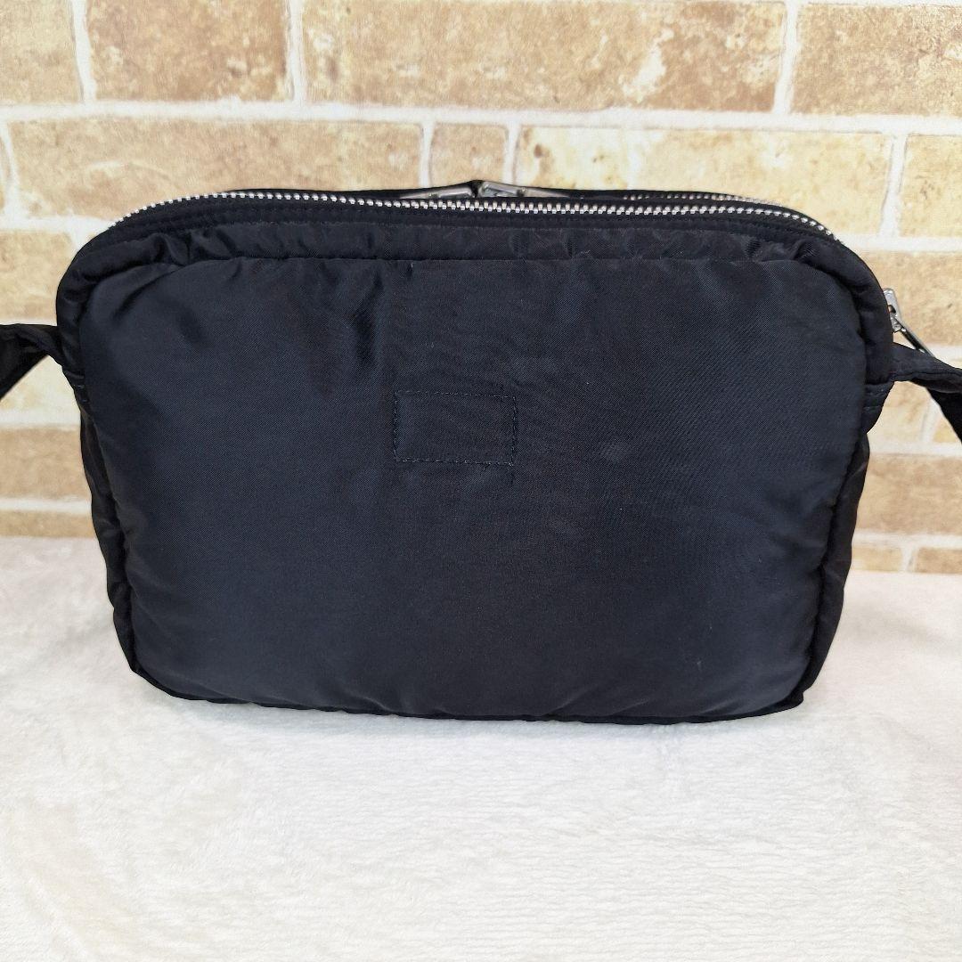 PORTER 2層式　タンカー ショルダーバッグ 男女兼用　ブラック　Sサイズ