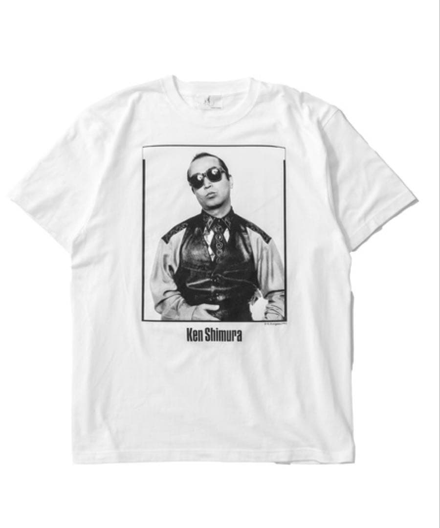 志村けん x JOURNAL STSNDARD Tシャツ ホワイト