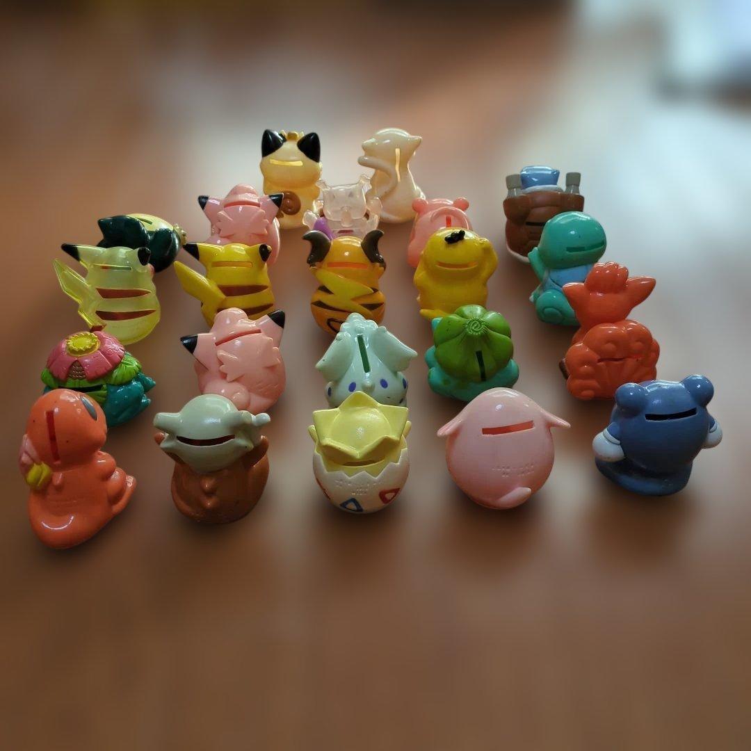 ポケモン ソフビ 貯金箱 レトロ レア まとめ売り♡P29