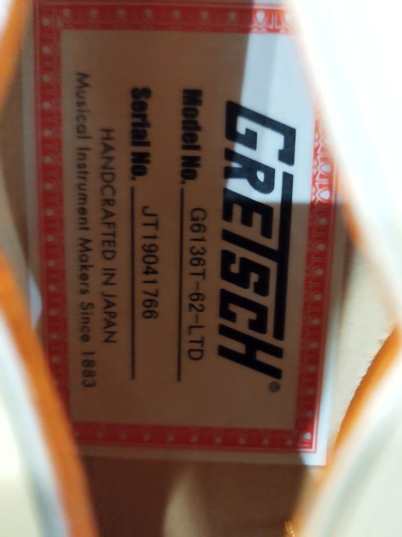 た*く様 ！！世界１美しいギターGretsch G6136T-59★ ホワイトフ