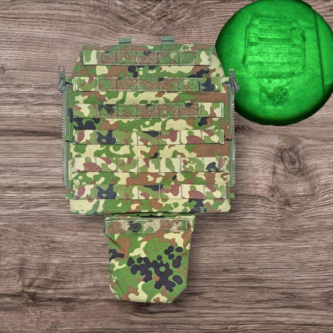 【美品】 MOLLE Zip-On Panel 2.0　陸自迷彩