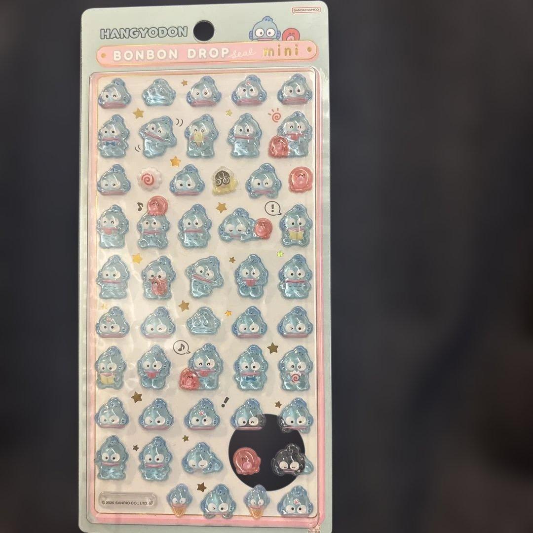 【正規品】ボンボンドロップシールミニ　サンリオ　8種