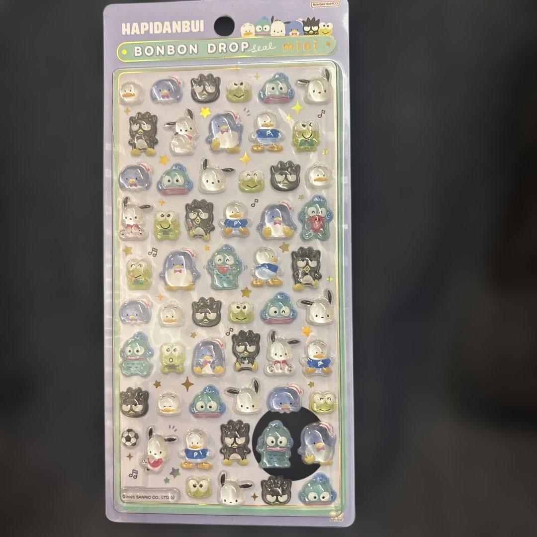 【正規品】ボンボンドロップシールミニ　サンリオ　8種