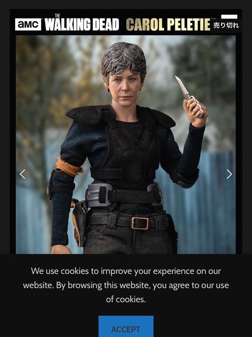 threezero ウォーキング・デッド キャロル・ペレティエ 1/6スケール