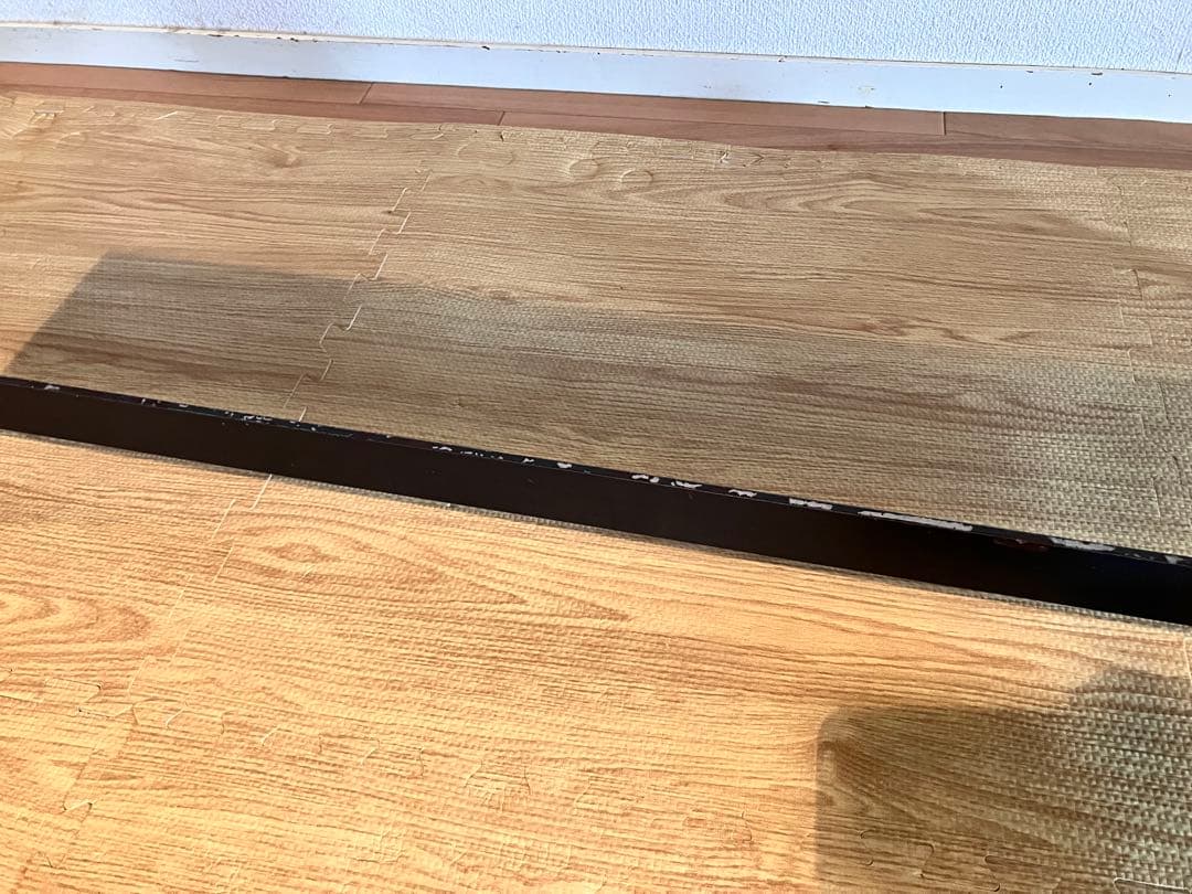 【送料込み】ダイニングテーブル ダークブラウン 木製　インダストリアル