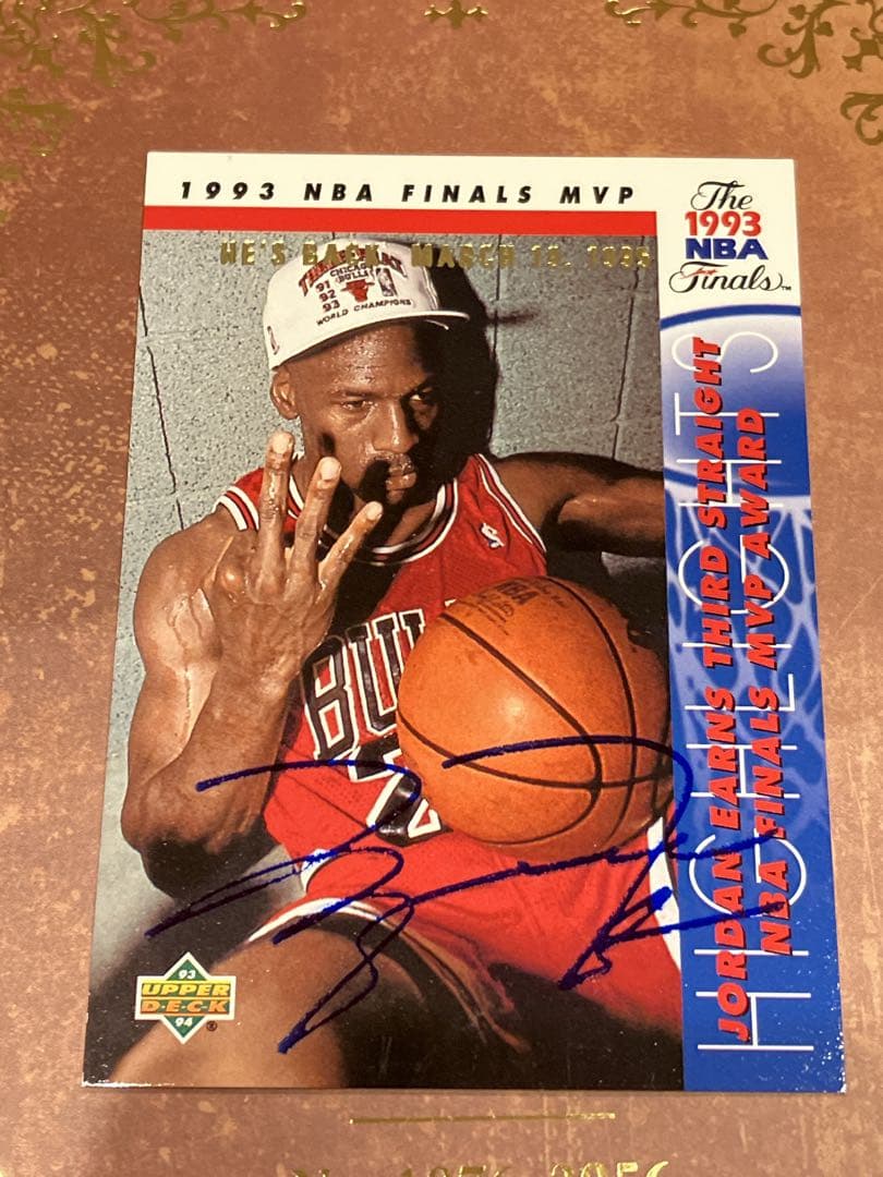 NBAカード Michael Jordan マイケルジョーダン サインカード