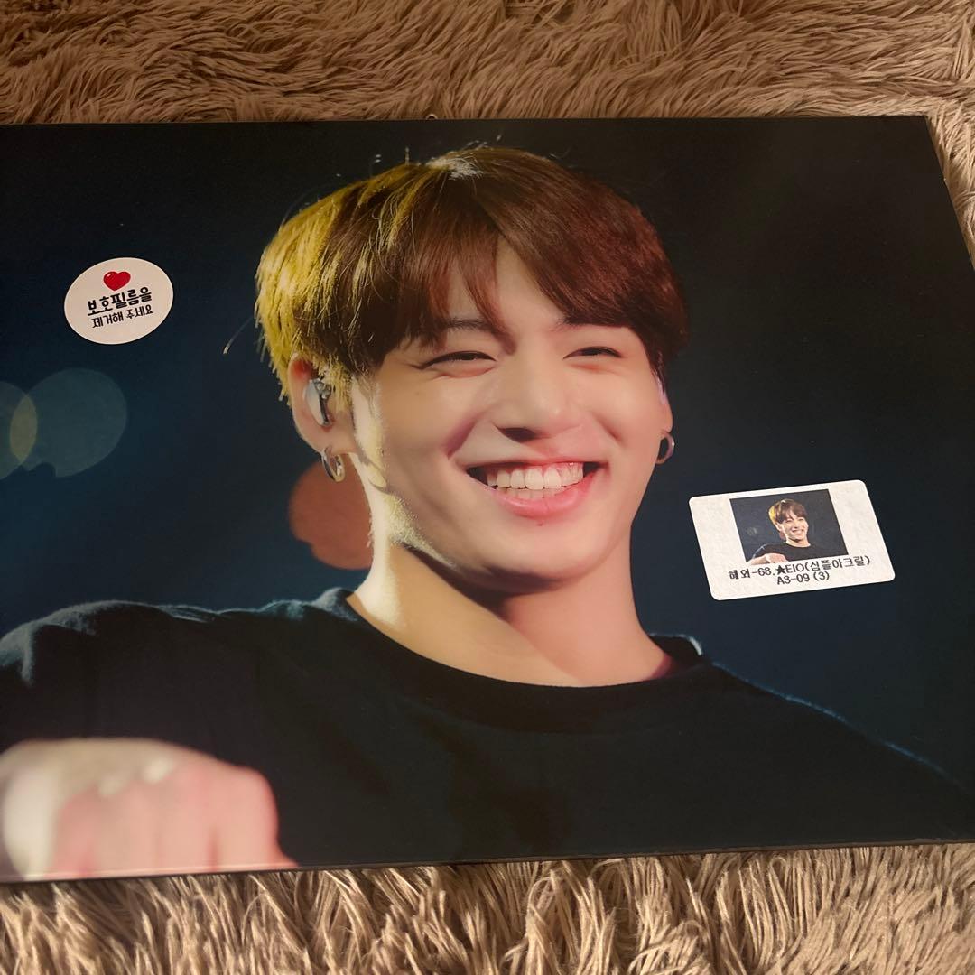 BTS ジョングク　A3額縁　パネル