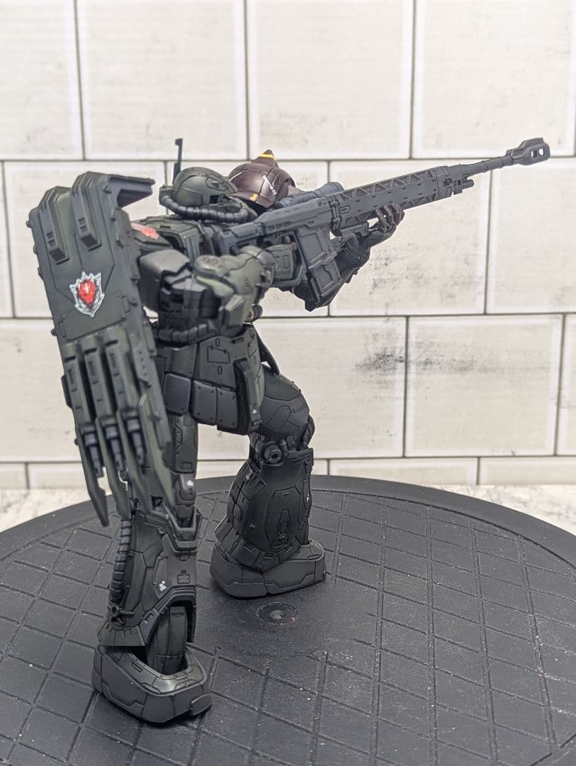 復讐のレクイエム HG MS−06F ザクⅡ FTYPE ケイル機 完成品