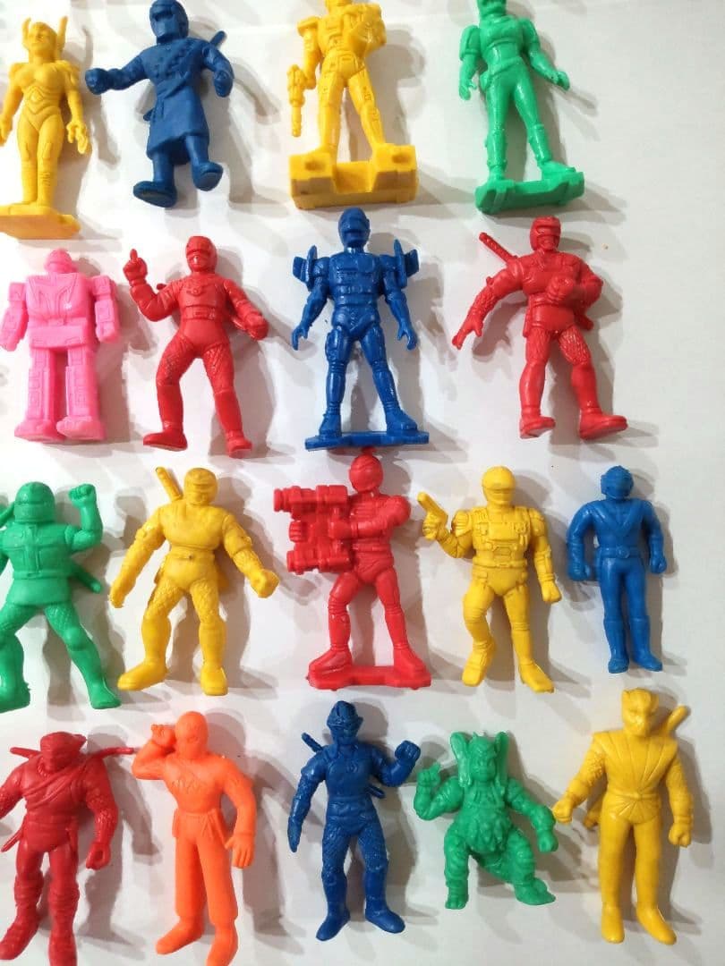 匿名配送 東映 戦隊 特撮 特警 ジライヤ 等フィギュア 消しゴム 昭和レトロ