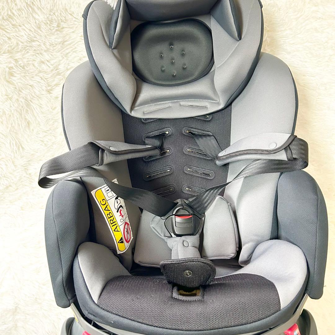 ✨美品✨Aprica ディアターンプラス AB チャイルドシート グレー 新生児