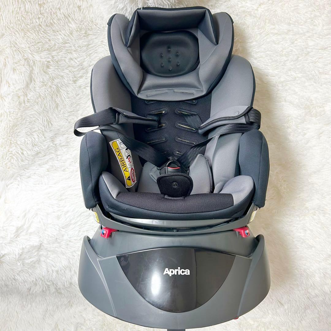 ✨美品✨Aprica ディアターンプラス AB チャイルドシート グレー 新生児
