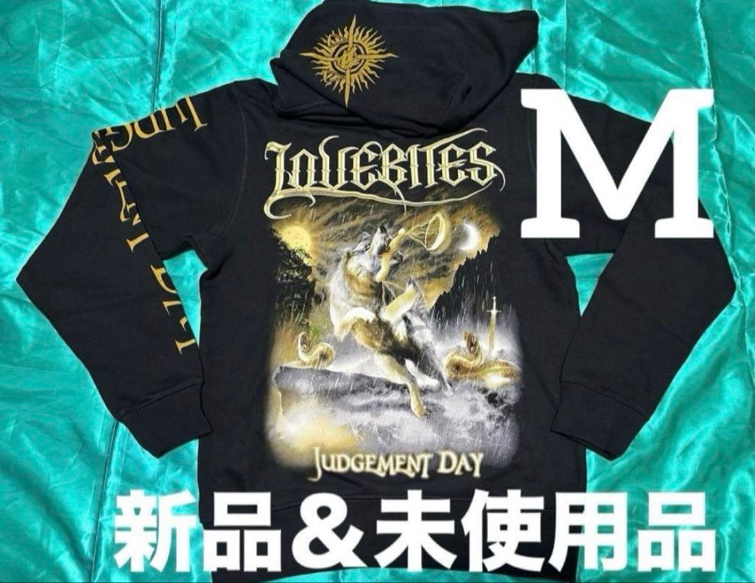 LOVEBITES パーカー　スウェット　メタル　バンド　M
