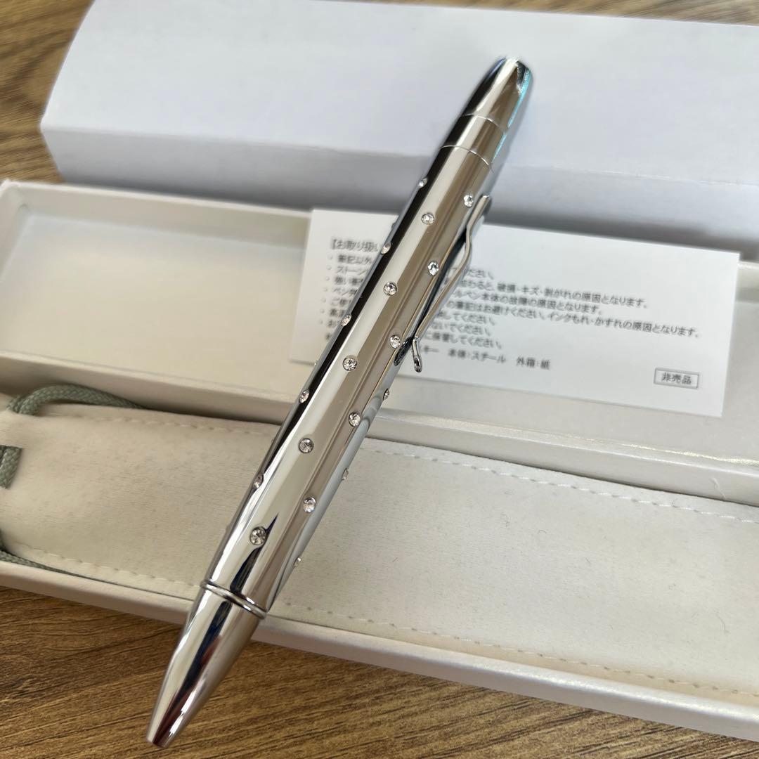 スワロフスキーボールペン　シルバー　【非売品】