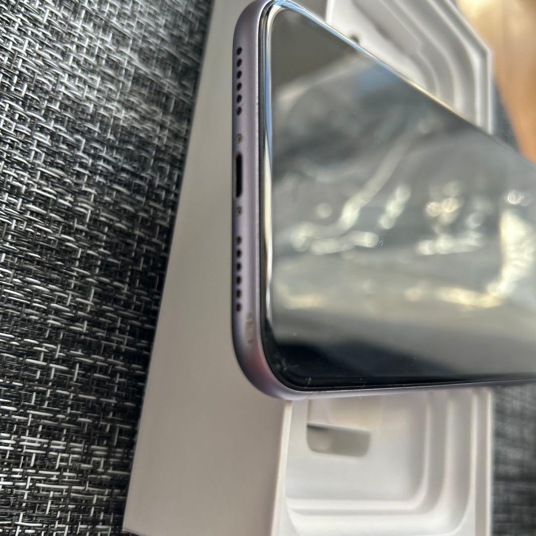Apple iPhone 11 パープル 本体と付属品
