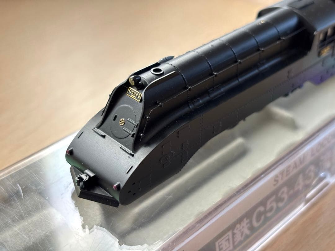 Nゲージ 蒸気機関車 C53-43 流線型・改良品