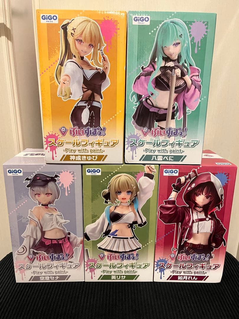 【新品未開封】GiGO限定　ぶいすぽっ！　フィギュア　5体セット