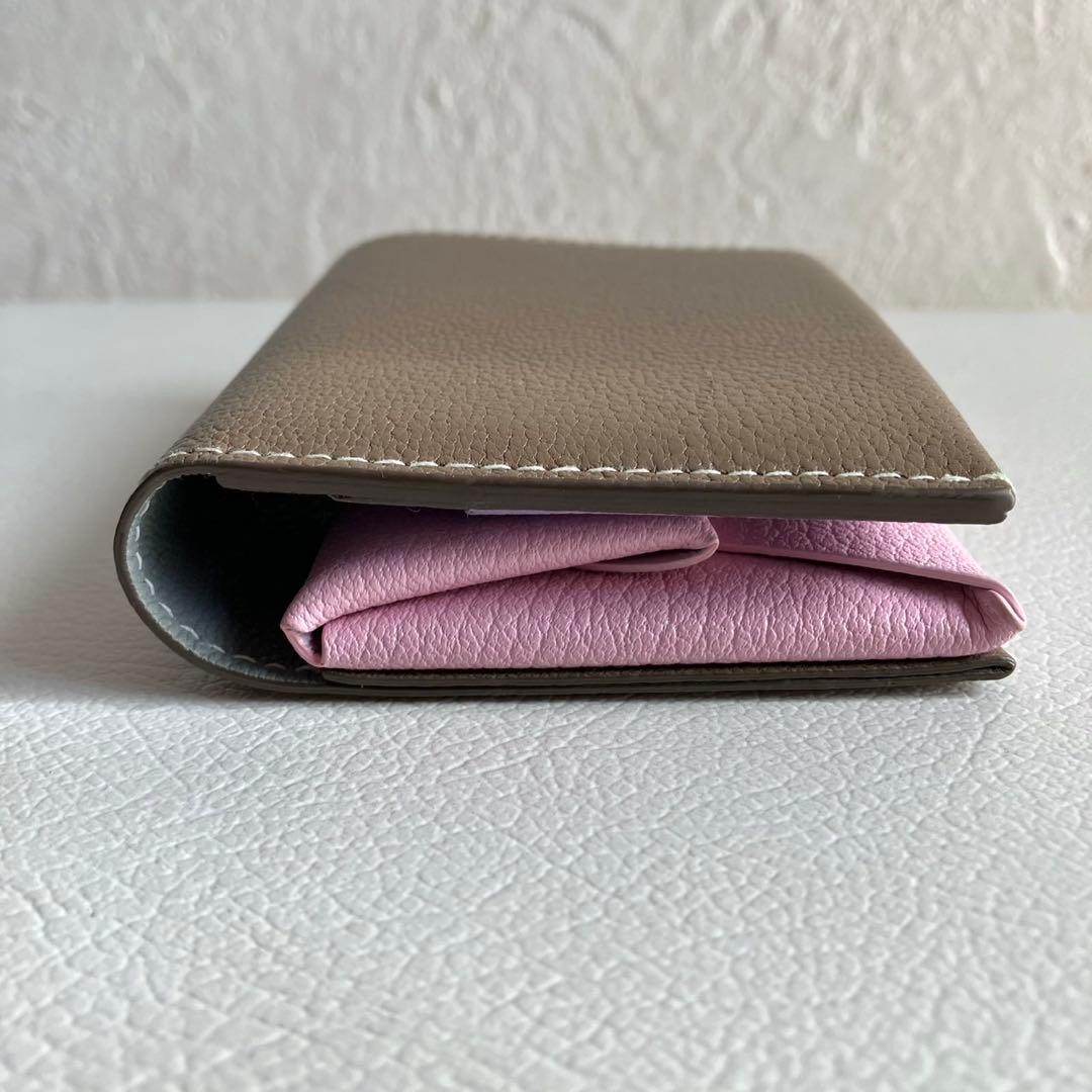 MOLINI モリニ Bifold Compact Wallet 折り財布トープ