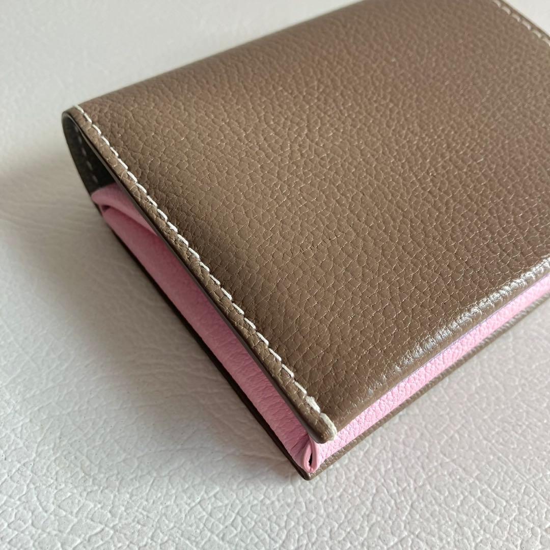 MOLINI モリニ Bifold Compact Wallet 折り財布トープ