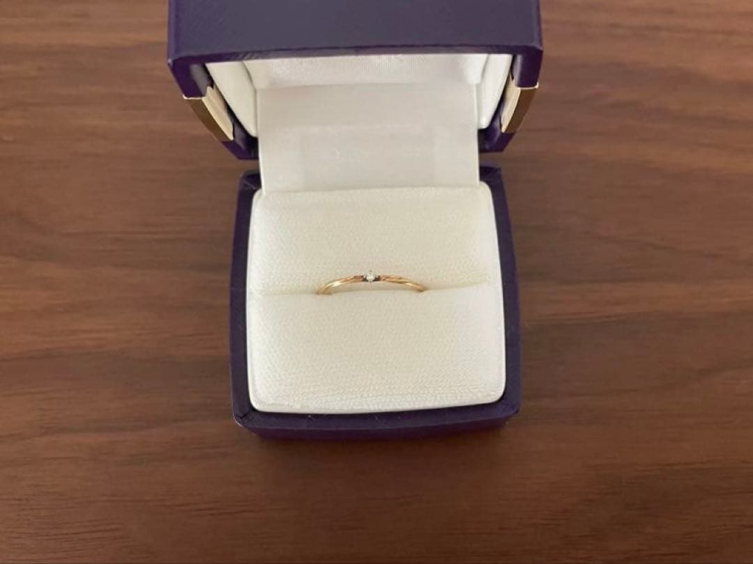 ete ゴールド シンプルリング