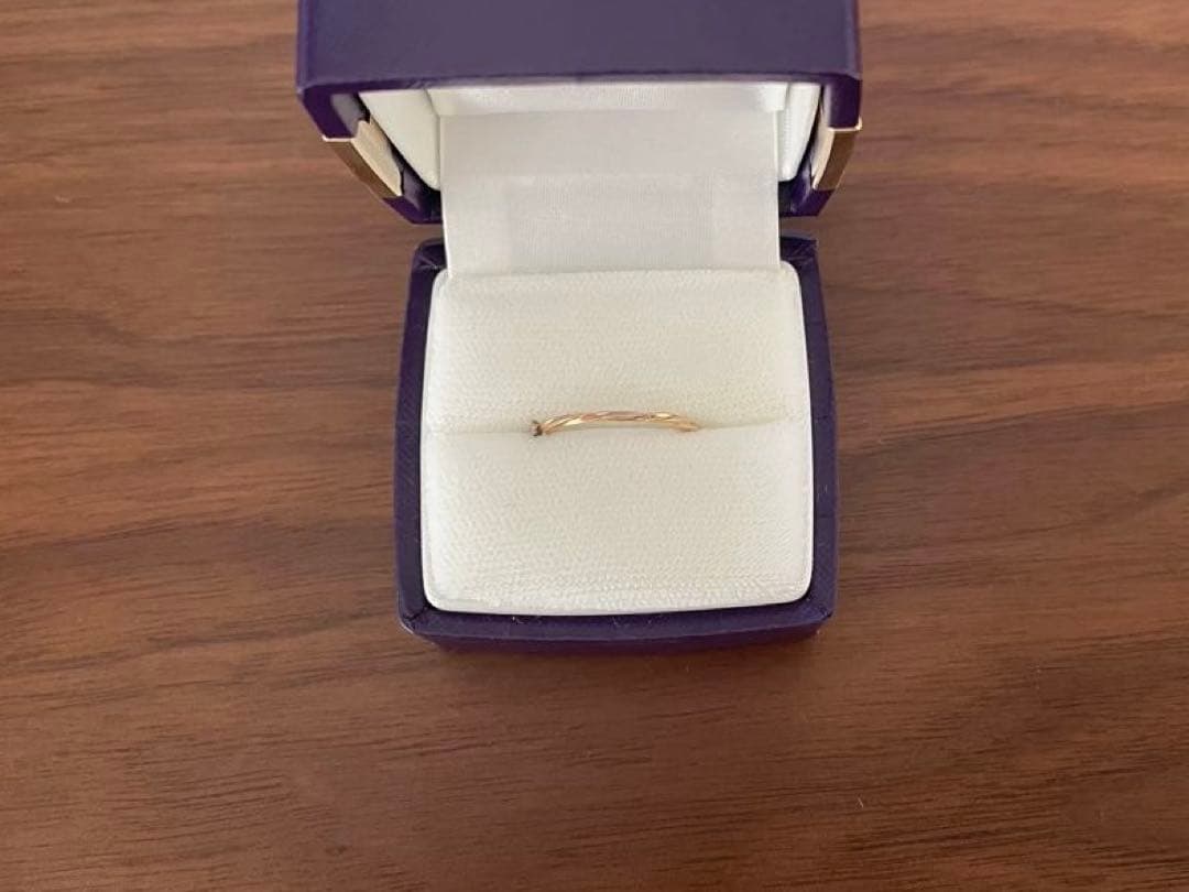 ete ゴールド シンプルリング