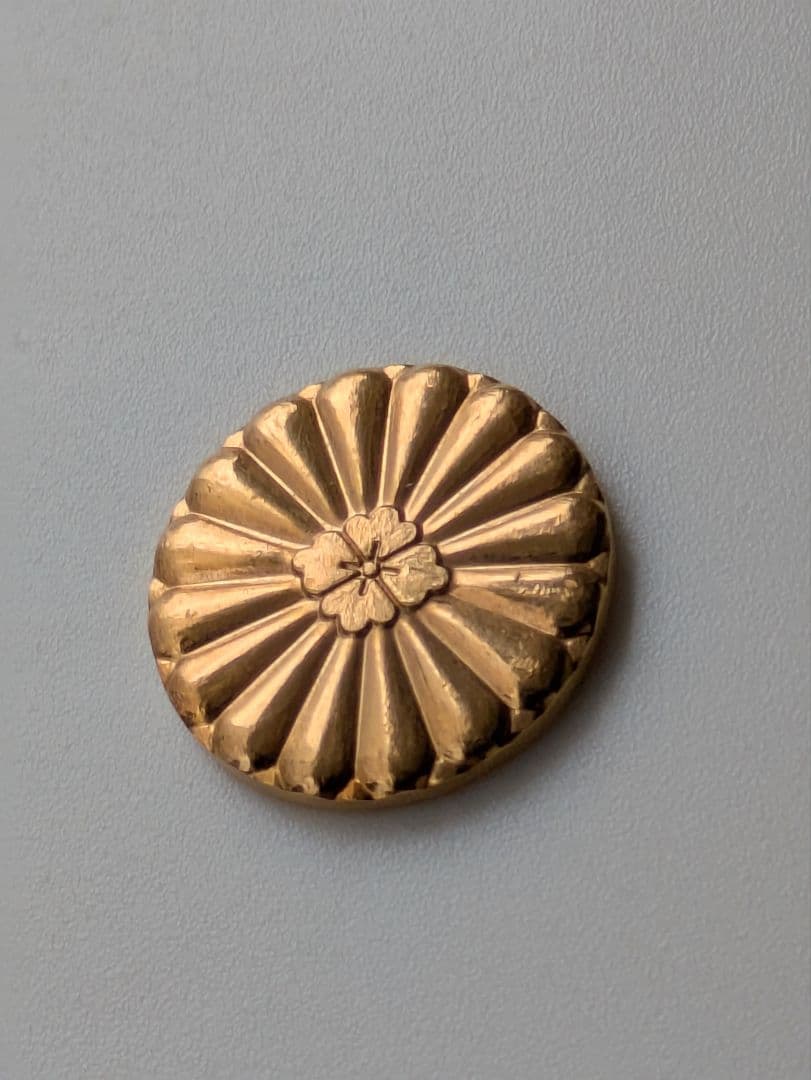 純金　k24　約5g　造幣局検定刻印入り　伊勢神宮　記念メダル