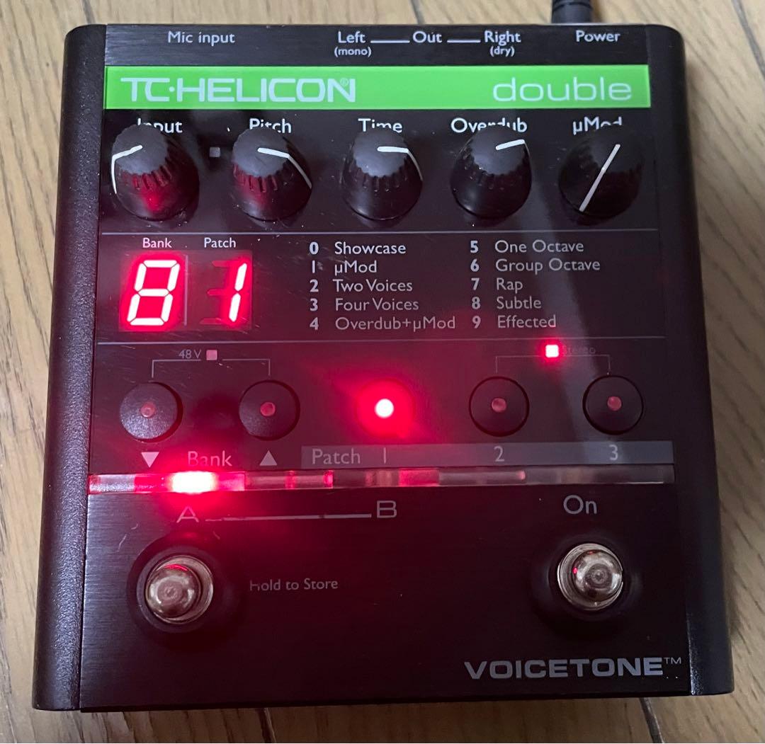 美品　ボーカルエフェクターTC-HELICON Voicetone double
