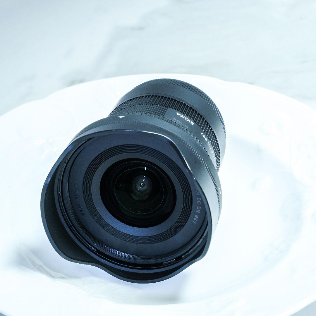 SIGMA 10-18mm F2.8 DC DN ソニーEマウントレンズ